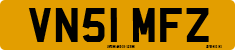 License plate of the United Kingdom, 2001 year system