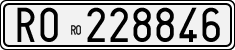 License plate of Italy, Cars (1927 year series)