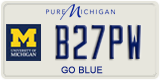 Michigan, Specialty plates (A12BC)