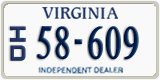 Virginia, Independent Dealer (I/D 12-345)