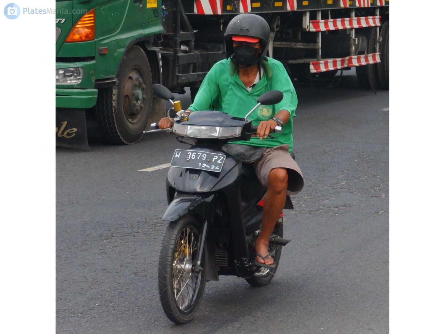 W 3679 PZ, Suzuki Shogun 