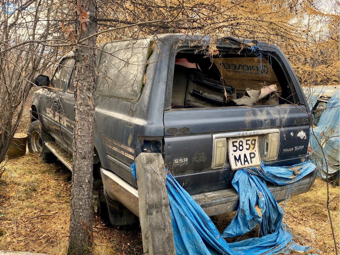 5859 МАР, Toyota Hilux Surf 2nd gen (N130), 1989–1995