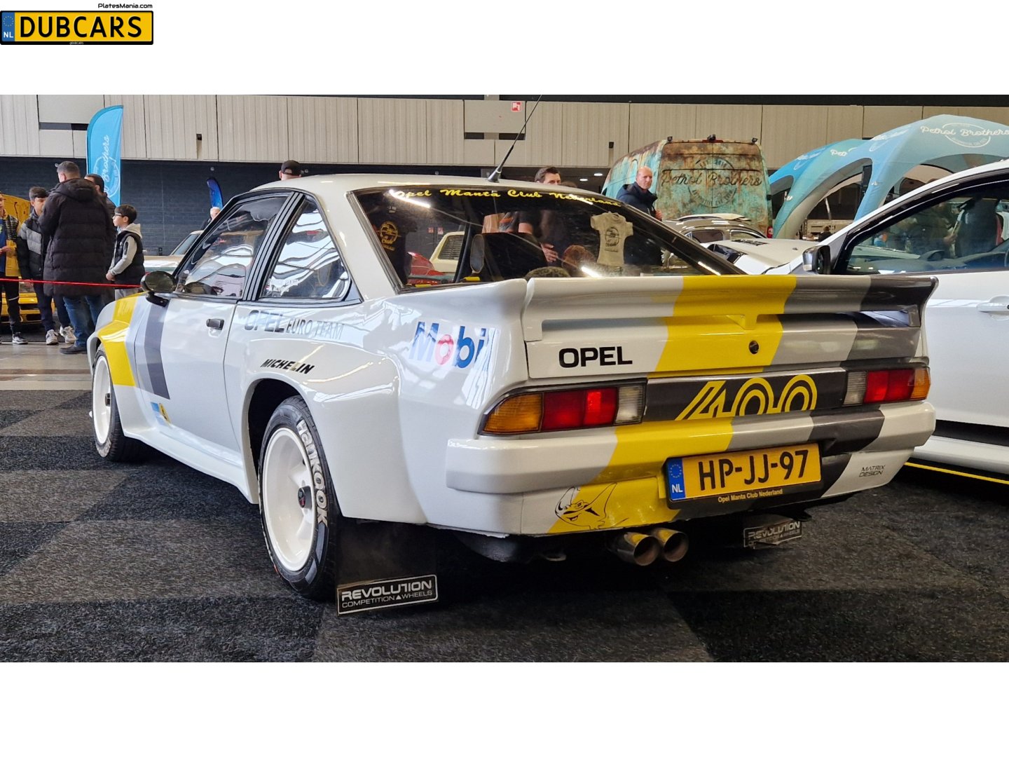 HP-JJ-97, Opel Manta 2nd gen Coupé (B2), facelift, 1982–1988