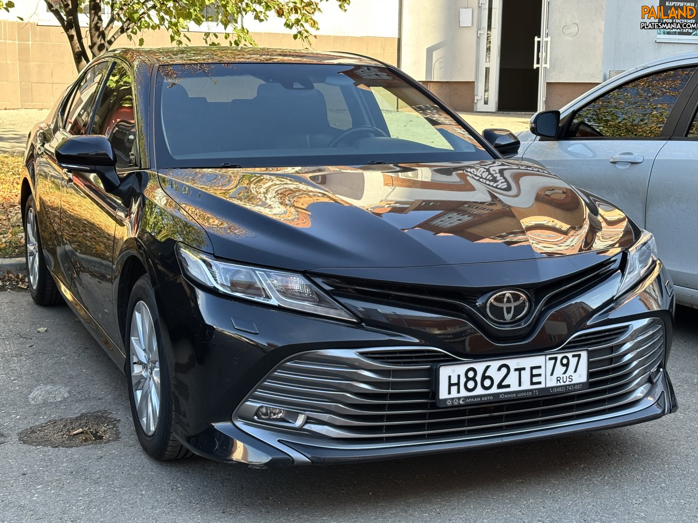 н 862 те 797, Toyota Camry 8th gen (XV70), 2017–