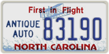 North Carolina, Antique Auto (12345)