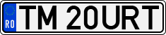 License plate of Romania, Regular plates