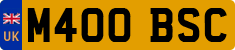 License plate of the United Kingdom, 1983 year system