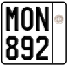License plate of Greece, Motorcycles