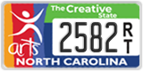 North Carolina, Specialty plates (XXXX A/B)