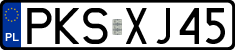 License plates of Poland, Regular car plates