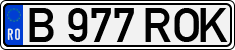 License plate of Romania, Regular plates