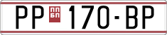License plate of North Macedonia, Regular plates (1993)