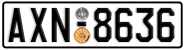 License plate of Greece, Cars
