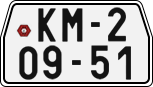License plate of the Czech Republic, Motorcycles (1960)