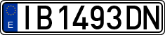 License plates of Spain, 1971 year series
