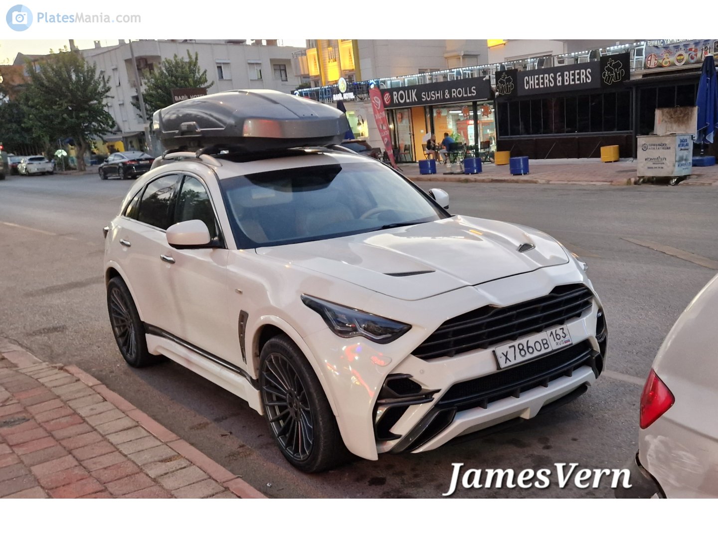 х 786 ов 163, Infiniti QX70/FX-Series 2nd gen FX/QX (S51), 2008–2017