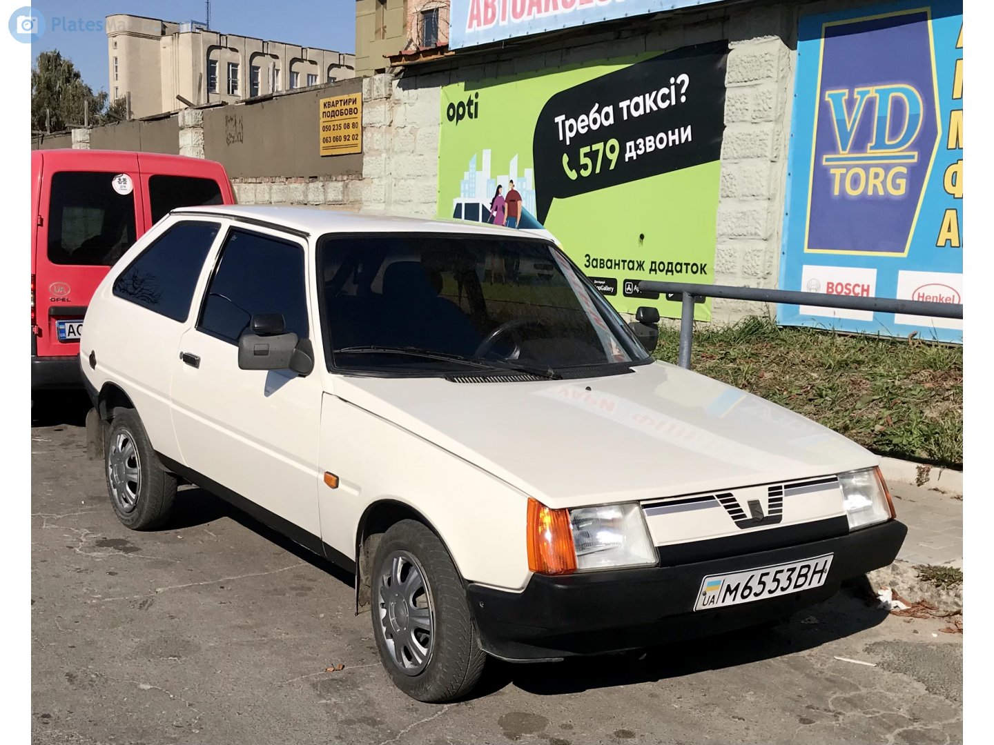 м 6553 ВН, ZAZ 1102 1102 Таврия (Tavria) Hatch, 1987–2007