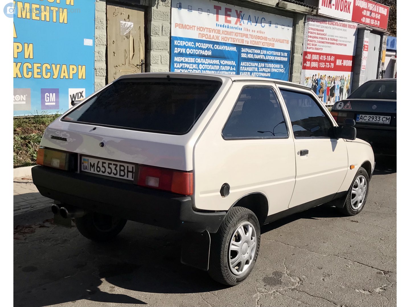 м 6553 ВН, ZAZ 1102 1102 Таврия (Tavria) Hatch, 1987–2007