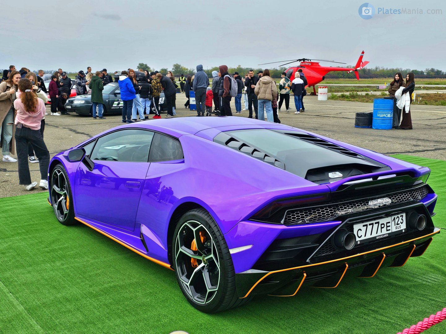 с 777 ре 123, Lamborghini Huracán LP640-4 EVO, 2019–