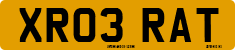 License plate of the United Kingdom, 2001 year system