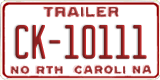 North Carolina, Trailer (AB-12345)