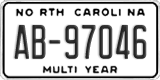 North Carolina, Multi Year (AB-12345)