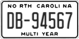 North Carolina, Multi Year (AB-12345)