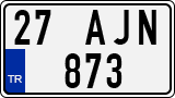 License plate of Turkey, Regular plates