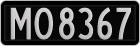 License plate of New Zealand, AB1(234)
