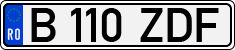 License plate of Romania, Regular plates