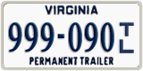 Virginia, Permanent Trailer (123-456 T/A)