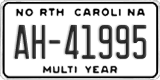 North Carolina, Multi Year (AB-12345)