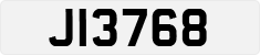 License plate of Jersey, Regular plates (J123456)