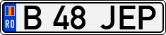 License plate of Romania, Regular plates