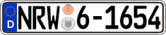 German license plate, Regional authorities