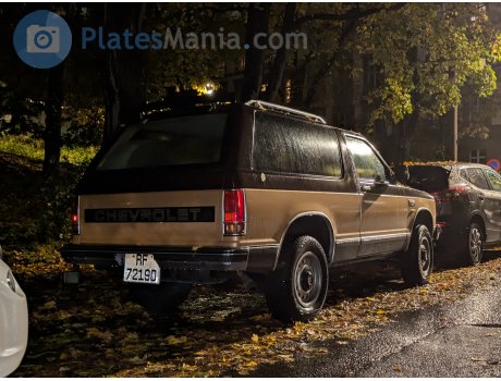 RF 72190, Chevrolet Blazer