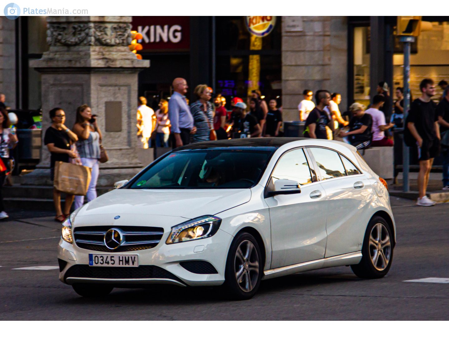 0345 HMV, Mercedes-Benz A-Klasse 3rd gen (W176), 2012–2018