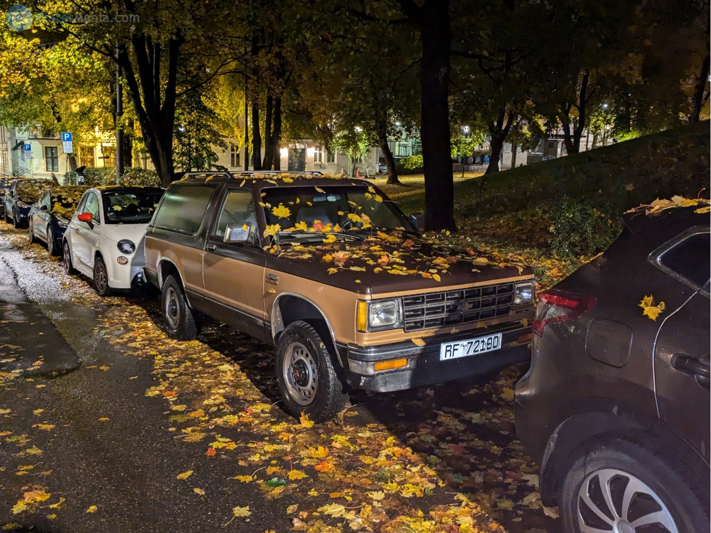 RF 72190, Chevrolet Blazer 1st gen S-10 Blazer 3-door SUV (GMT330), 1982–1994