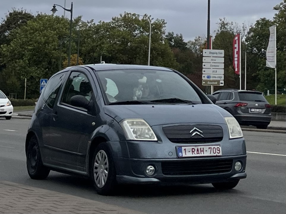 1-RAH-709, Citroёn C2 1st gen (A6; Global-market), 2003–2009