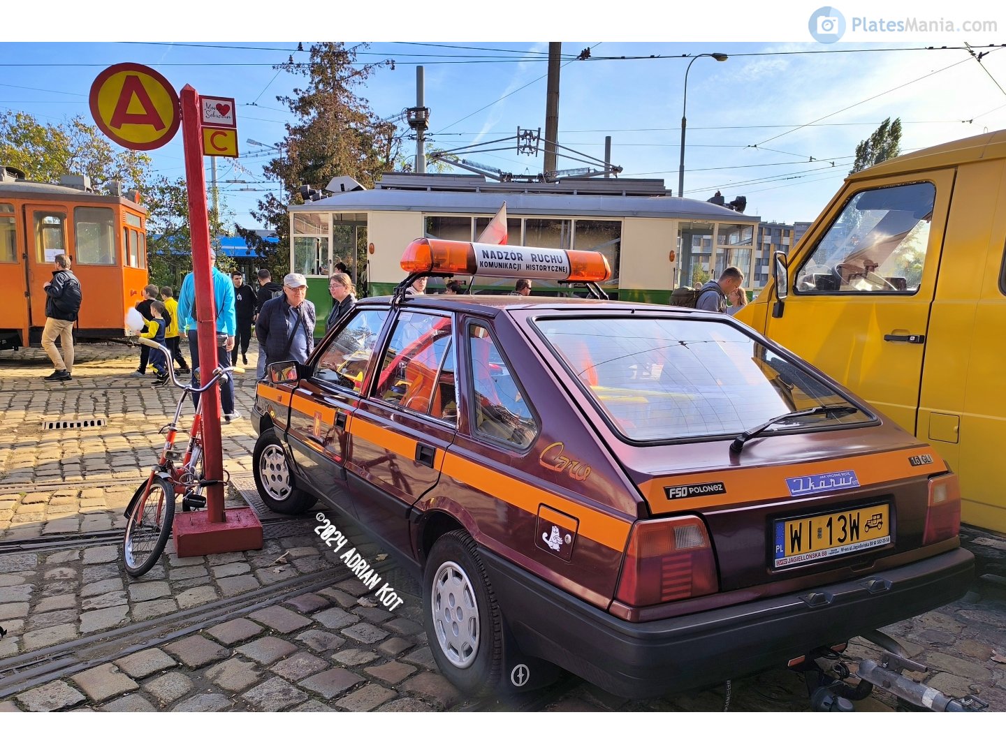 WI 13W, FSO Polonez 1st gen Liftback (Caro), 2nd facelift, 1991–1997