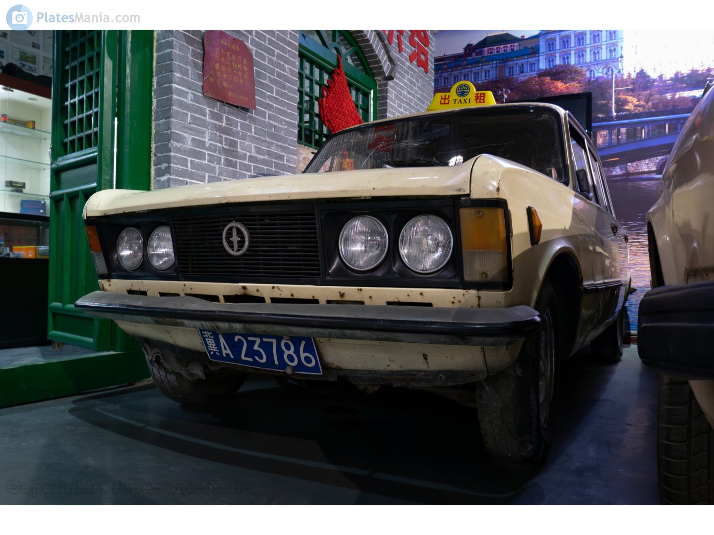 冀A·23786, FSO 125p 1st gen Wagon, 1983–1991