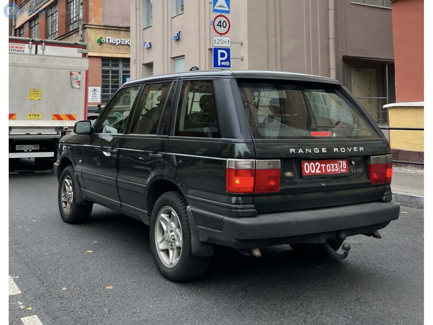 002 T 033 78, Land Rover Range Rover 2nd gen (P38A), 1994–2002