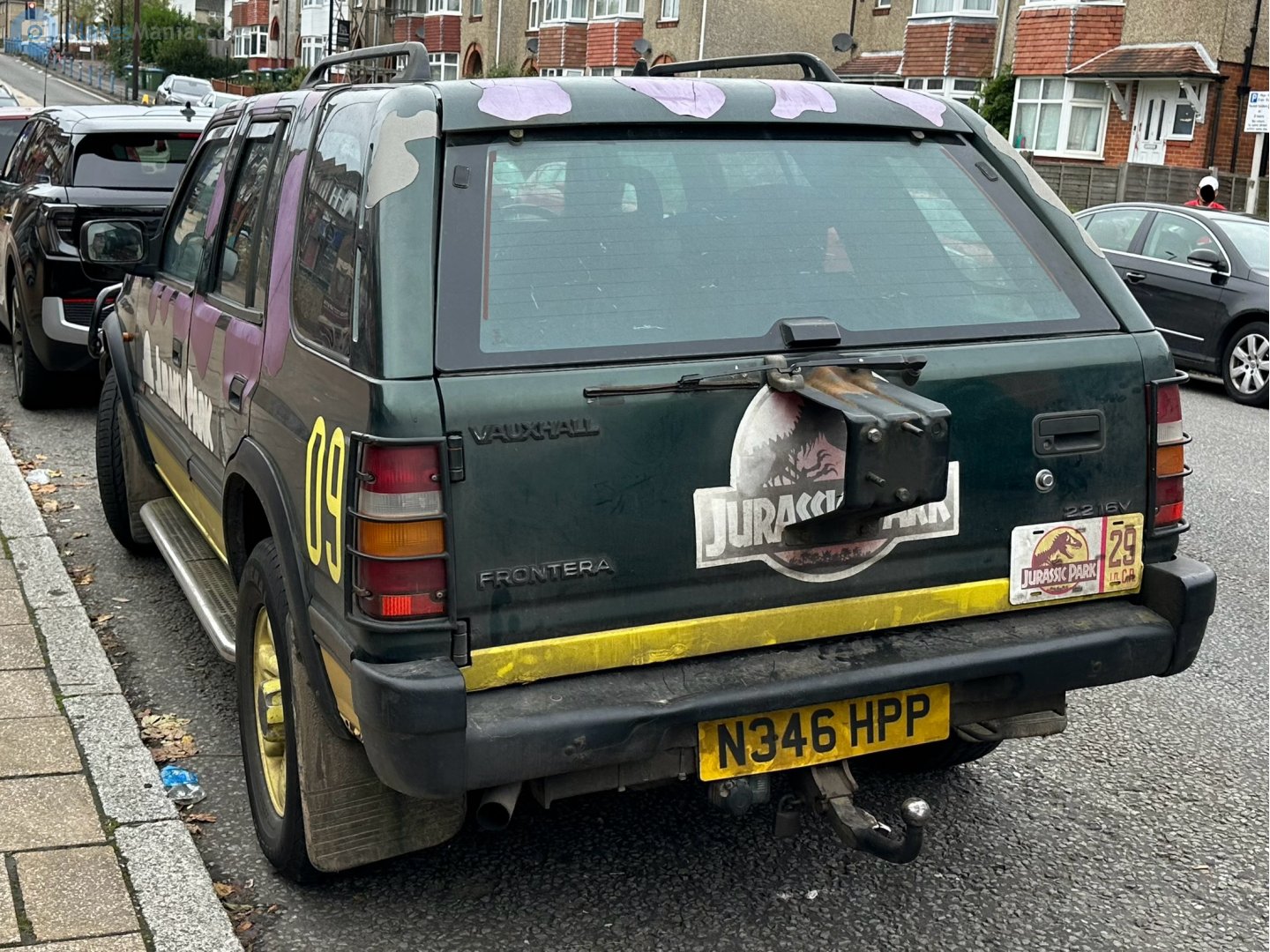 N346HPP, Vauxhall Frontera 1st gen 5-door SUV (U92), 1991–1998