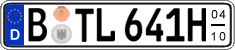 German license plate, Seasonal plates (Oldtimers)