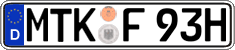 German license plate, Plates for oldtimers (type 