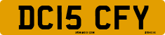 License plate of the United Kingdom, 2001 year system