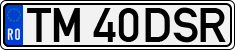 License plate of Romania, Regular plates