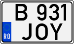 License plate of Romania, Regular plates
