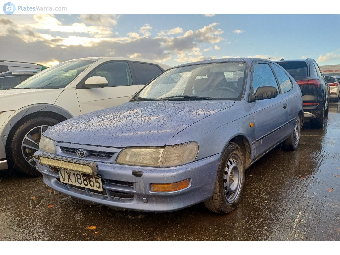 VX 18865, Toyota Corolla 7th gen (FX) 3-door Hatch (E100), 1992–1999