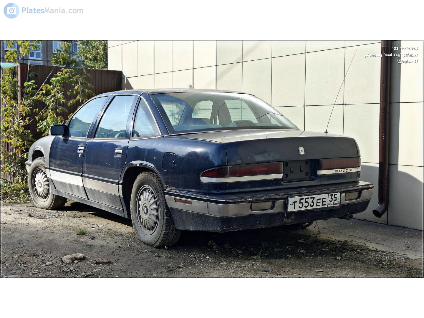 т 553 ее 35, Buick Regal 3rd gen Sedan (19; W-body), 1990–1992